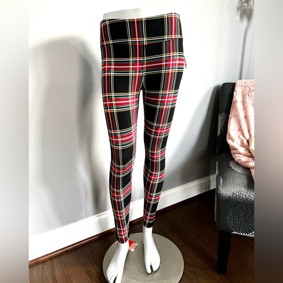 J. Crew Factory Tartan Leggings - Picture 2 of 9